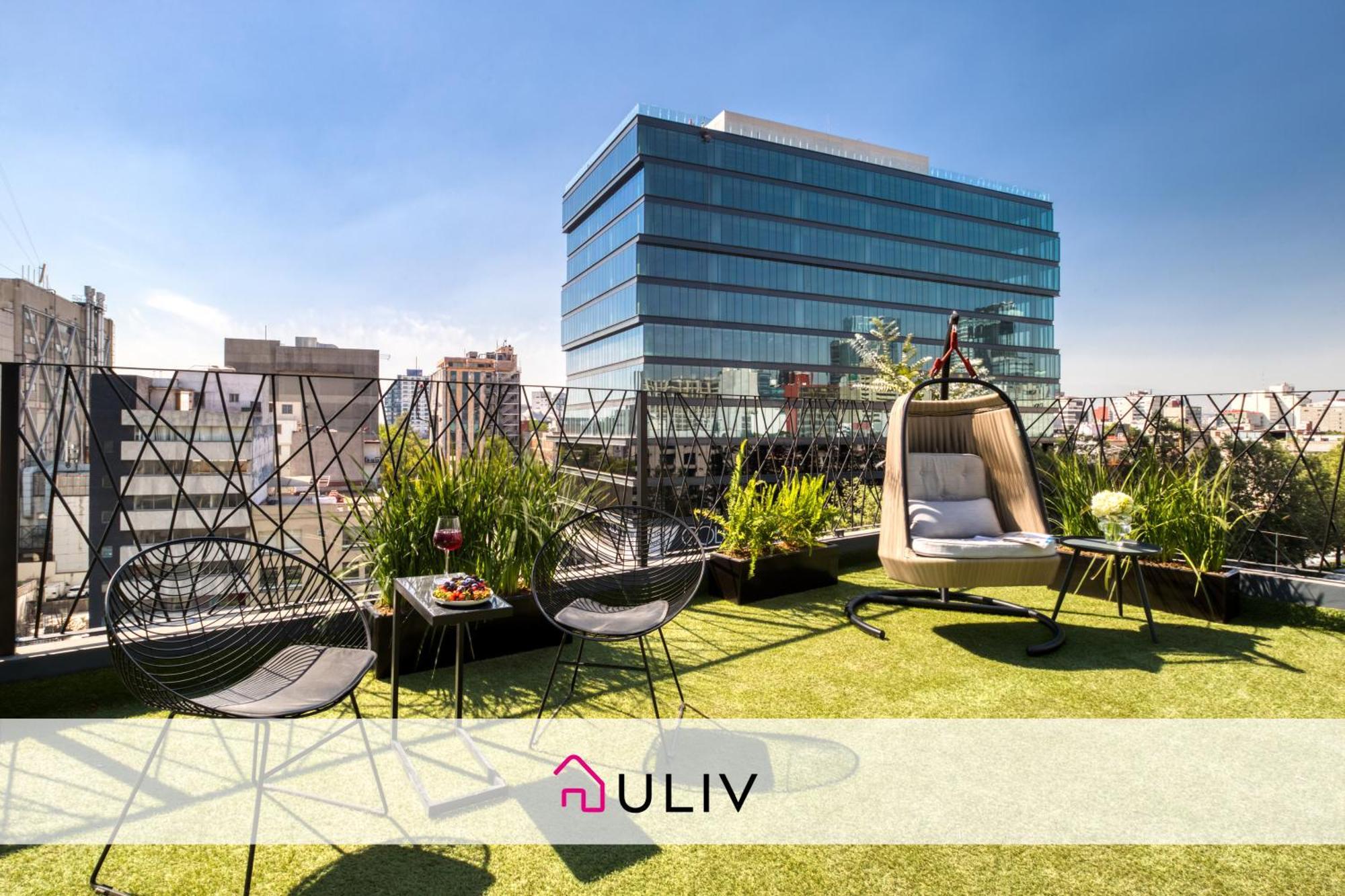 Uliv Apartments El Angel Mexico By Eksteriør billede
